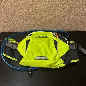 CamelBak Hydration Lumbar Waist Pack Neon Yellow & Black Adjustable Reflective